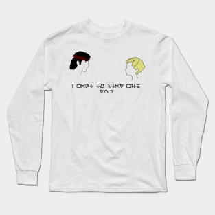 I Want to Stay With You - Hunter and Omega Long Sleeve T-Shirt